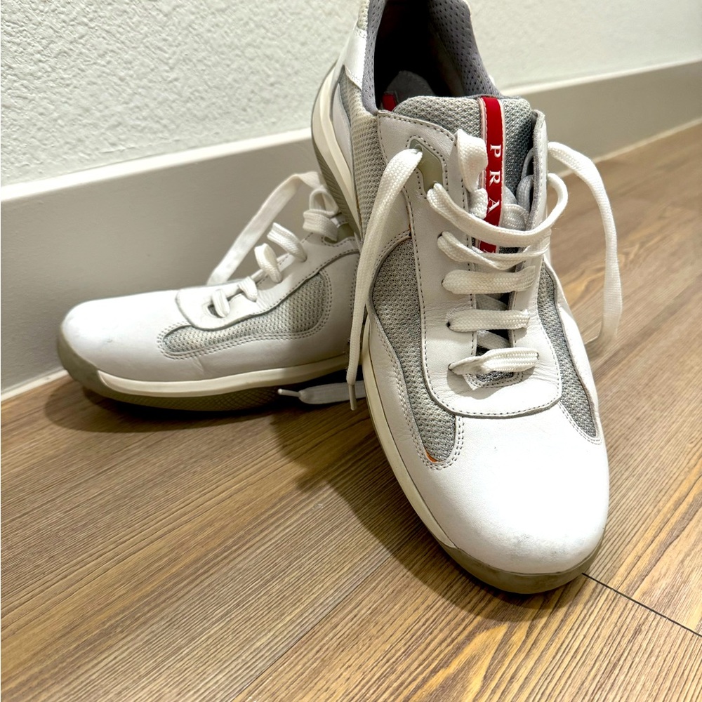 Prada Men’s America’s Cup Sneakers Size 9